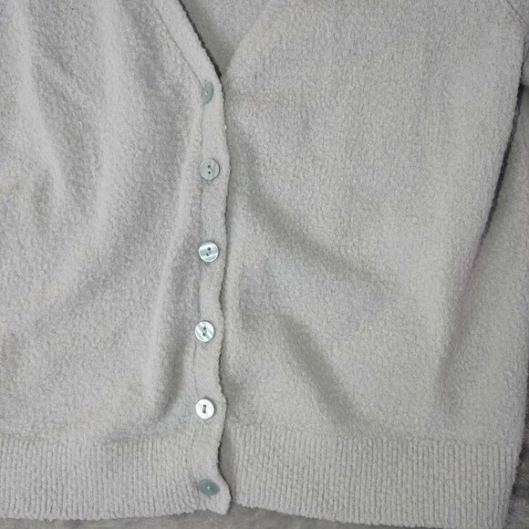 Abercrombie & Fitch S womans grey cardigan A&F Soft collection capsule preppy - Picture 6 of 9